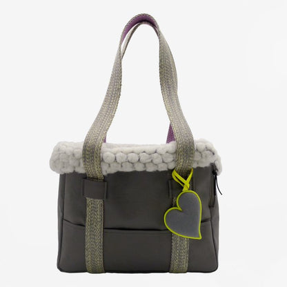 EMMA FIRENZE "COURE" (HEART) DOG CARRIER IN YELLOW OR BERGONIA - available to order