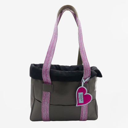 EMMA FIRENZE "COURE" (HEART) DOG CARRIER IN YELLOW OR BERGONIA - available to order