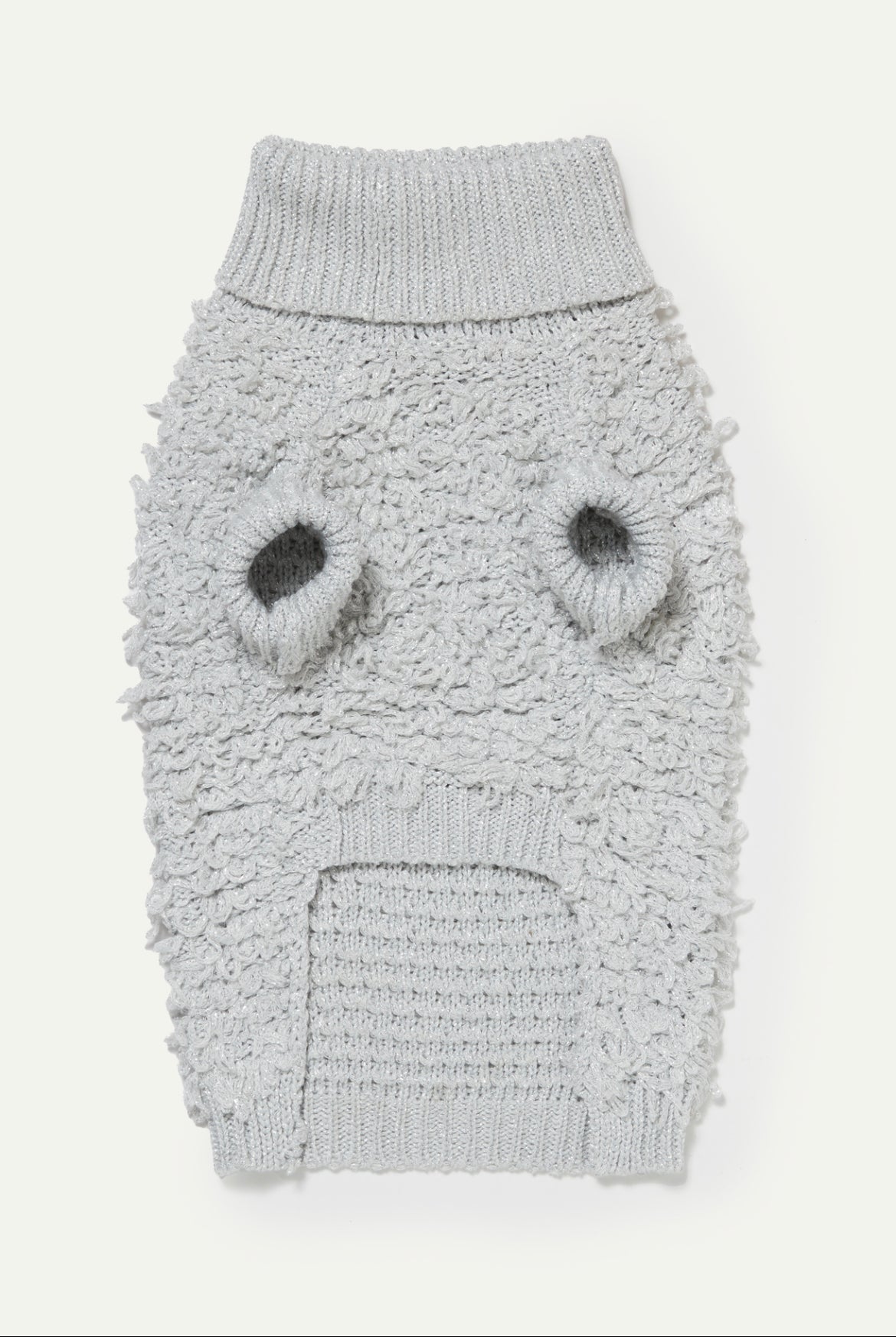 MAXBONE Metallic Curly Knit Dog Jumper