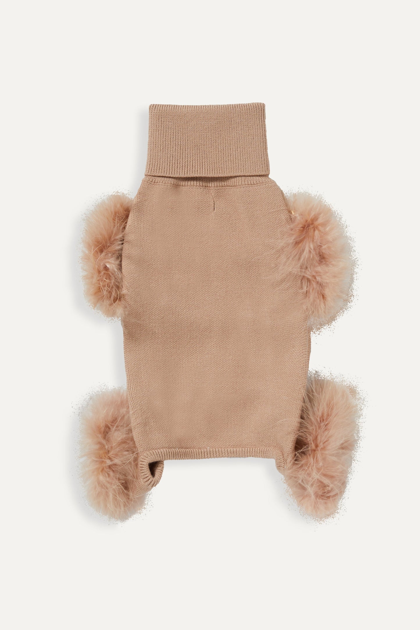 MAXBONE Dog Feather Knit Onesie in Peach, Mint Lavender, Red Glitz & Sand