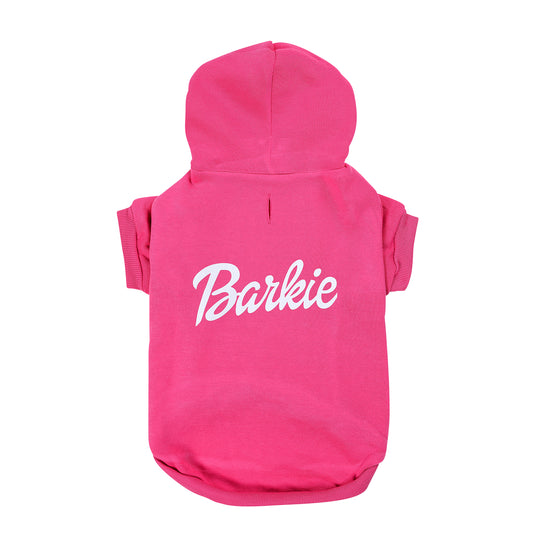 Pink dog hoodie jumper