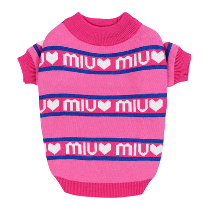 Pink MIU Dog Jumper 