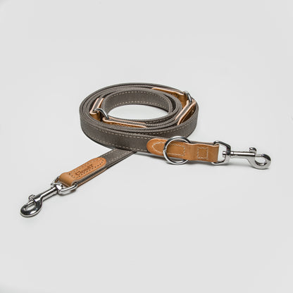 Dog Lead Cloud7 Tivoli Black, Olive & Greige (Grey)