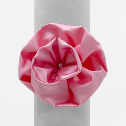 Emma Firenze Bespoke DOG Corsage Shantung Silk Flower