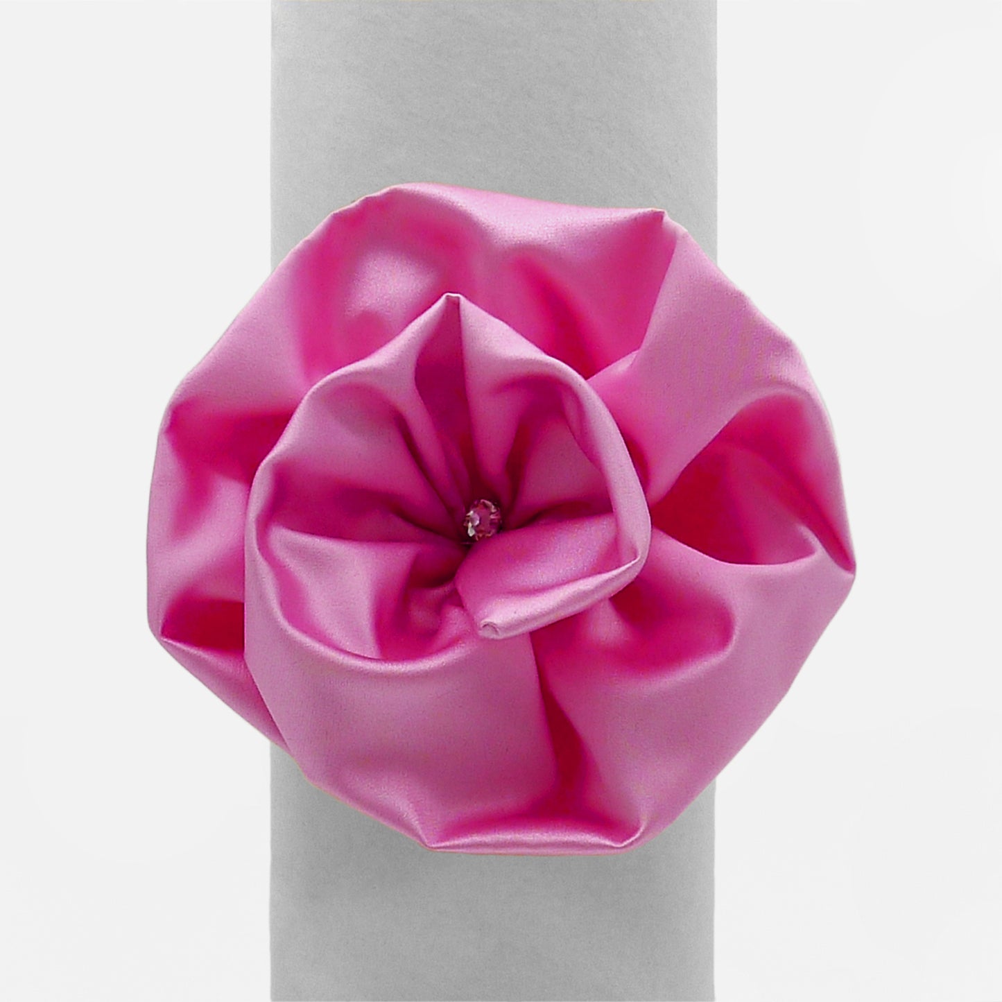 Emma Firenze Bespoke DOG Corsage Shantung Silk Flower