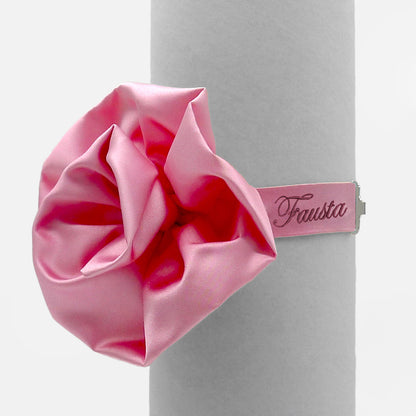 Emma Firenze Bespoke DOG Corsage Shantung Silk Flower