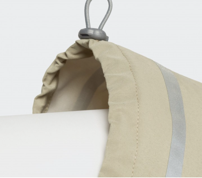 Dog Raincoat for Dachshunds - Hamburg in Ivory