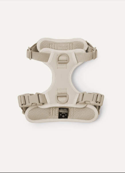 MAXBONE Double Panel Dog Harness in Lavender, Mint, Charcoal, Peach & Sand