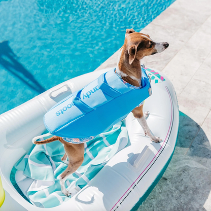 SANDY SNOOTS LIFE JACKET IN PINK, LAVENDER OR BLUE - MADE IN AUSTRALIA