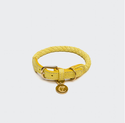 Primmum Ravello Dog Collar Lemon