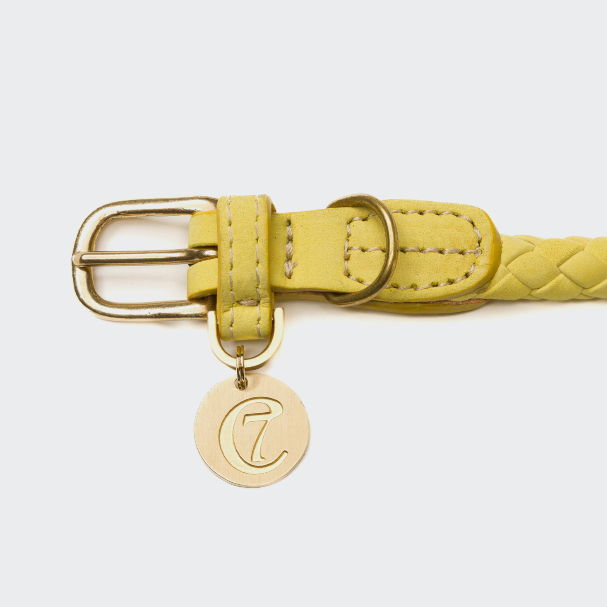 Primmum Ravello Dog Collar Lemon