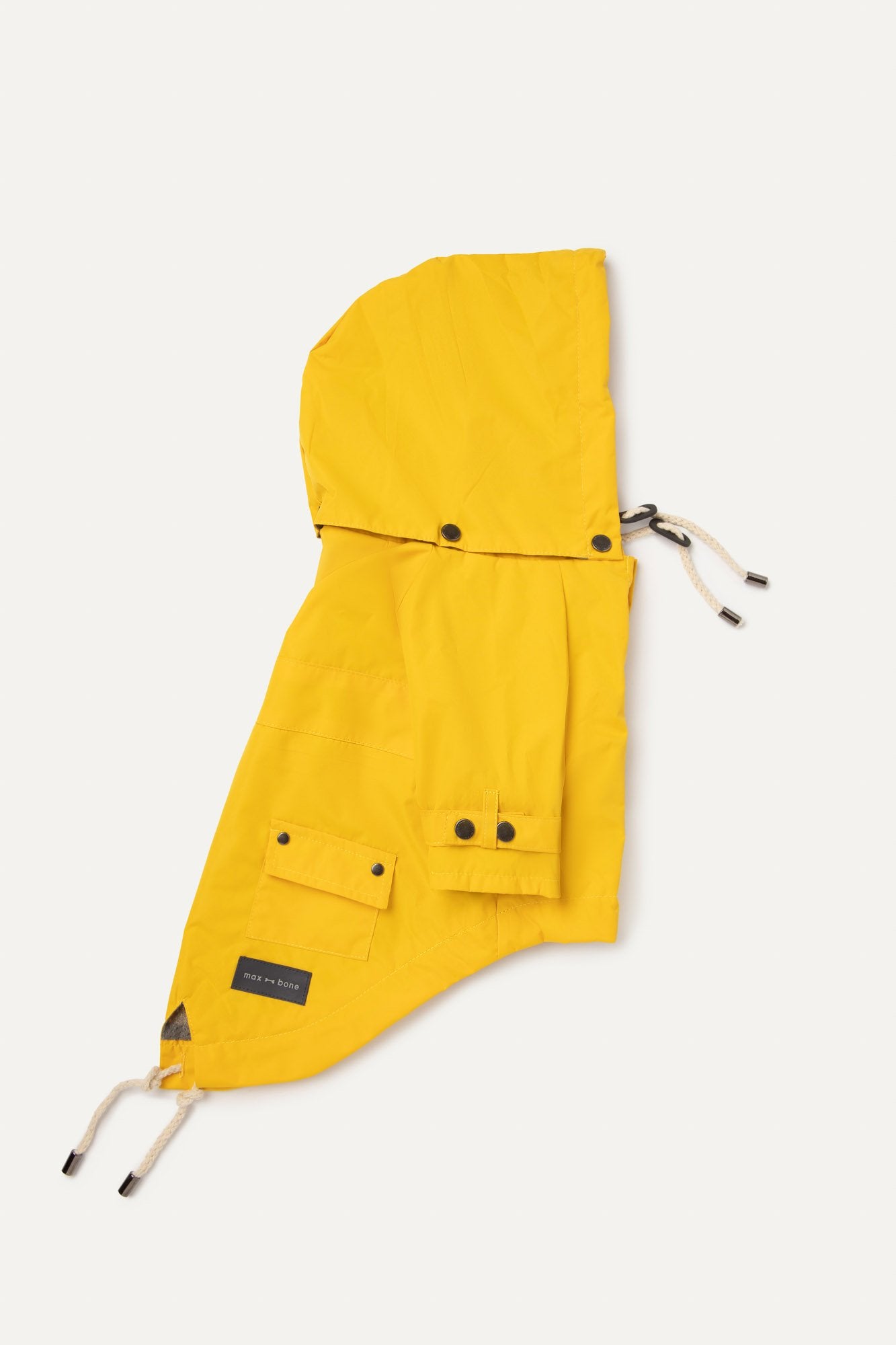 MAXBONE Talon Dog Raincoat in Yellow, Camel & Mint