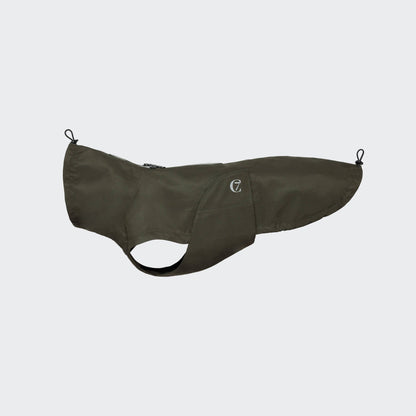 Dachshund Dog Raincoat Dublin Dark Olive