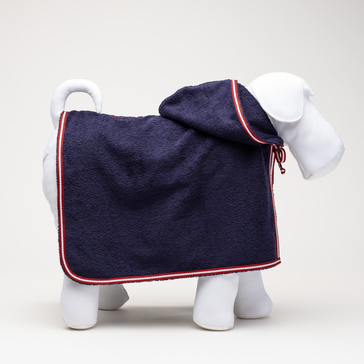 Emma Firenze Dog Bathrobe in Pearl Grey or Navy