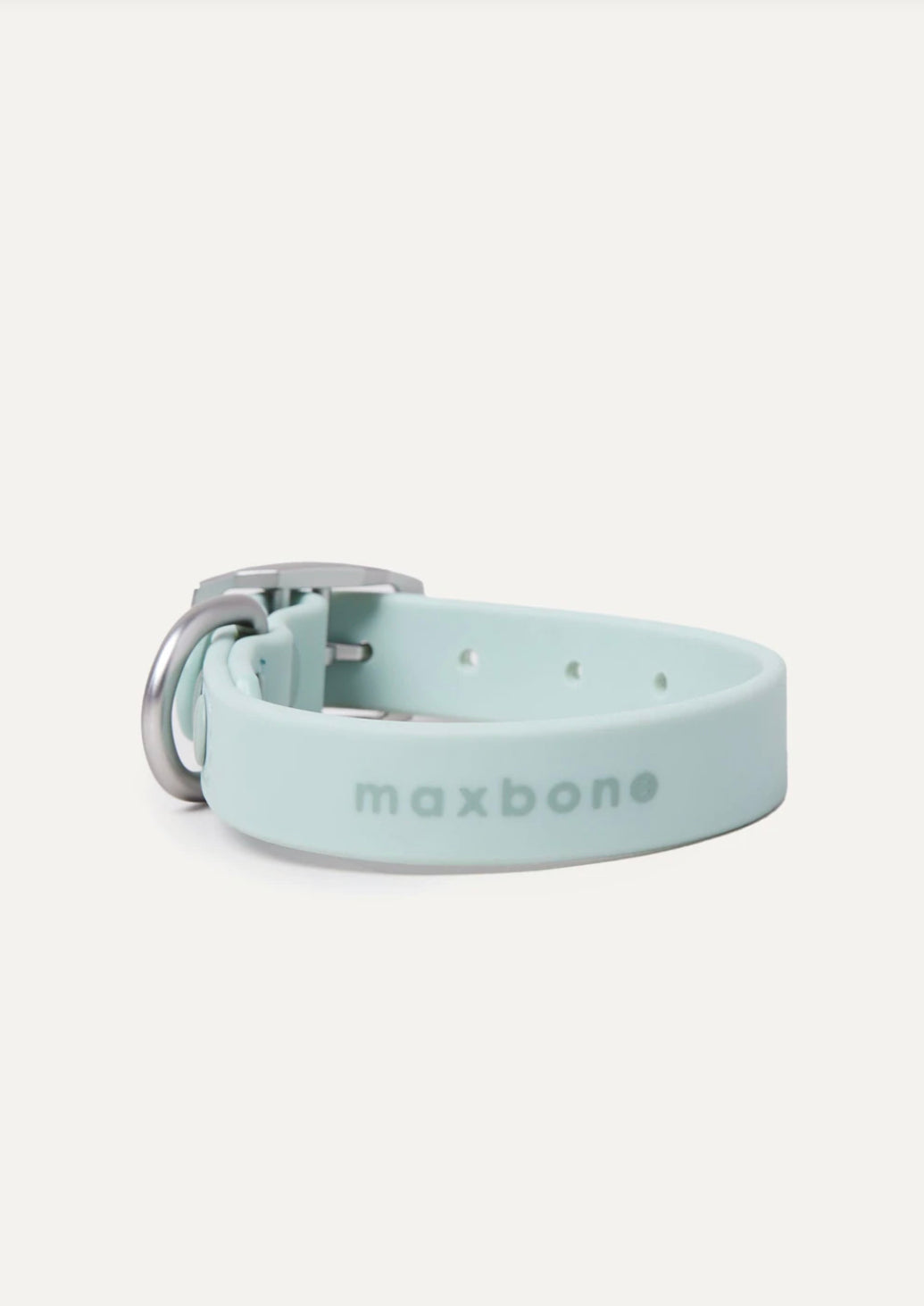 MAXBONE Hazel Dog Collar in Mint, Charcoal, Peach, Sand & Lavender