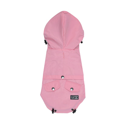 Pink Dog Raincoat