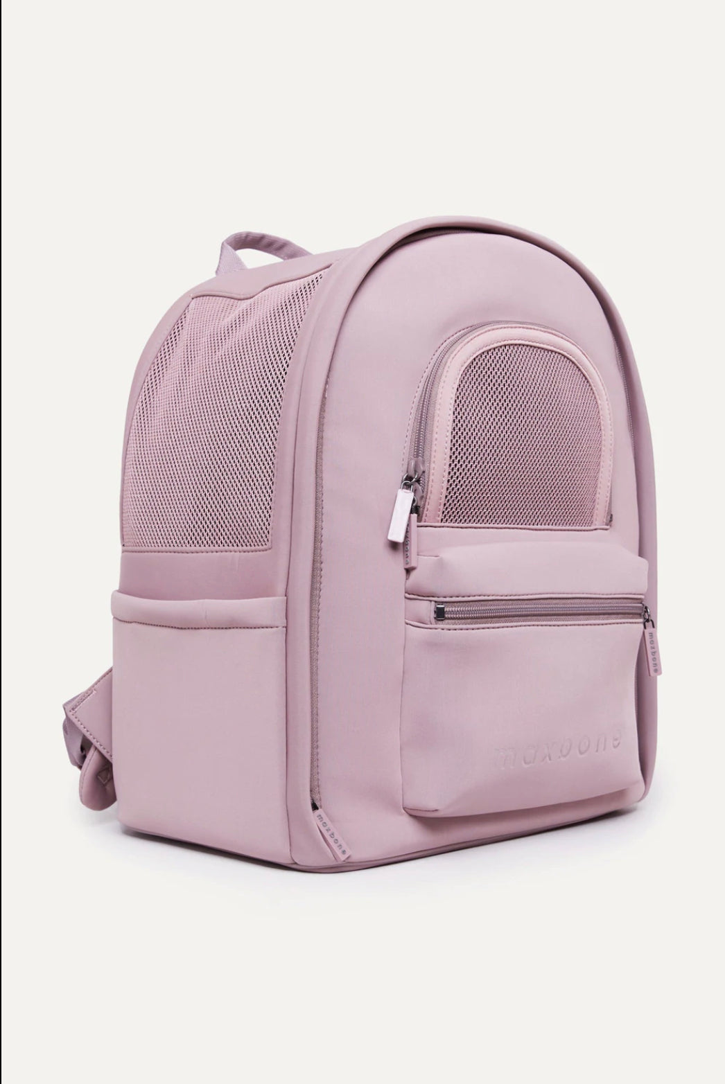 MAXBONE GO! Everywhere Dog Backpack in Mauve & Black