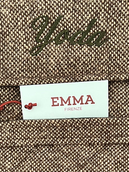 Emma Firenze Green Tweed Dog Coat - Made to Measure